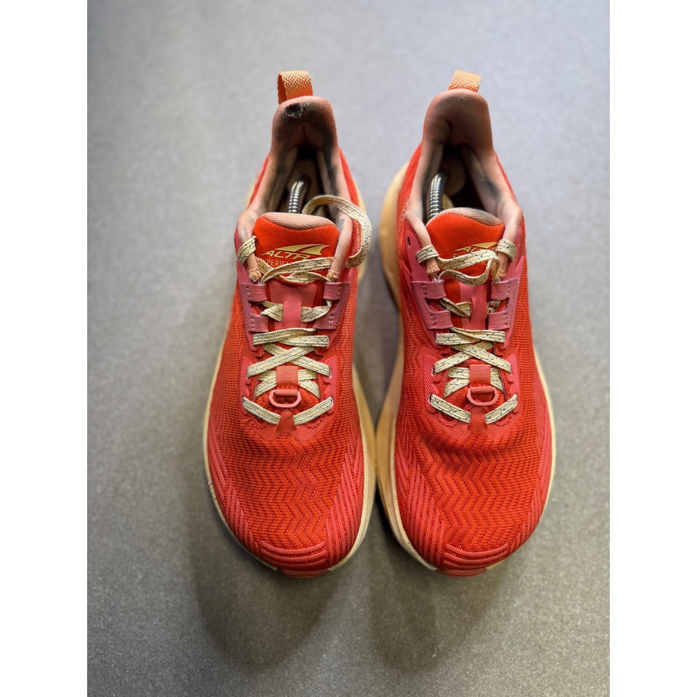 Altra W Lone Peak‎ 7 Trail Running Shoes Women's Size 10 Red Orange MaxTrac - Picture 3 of 10